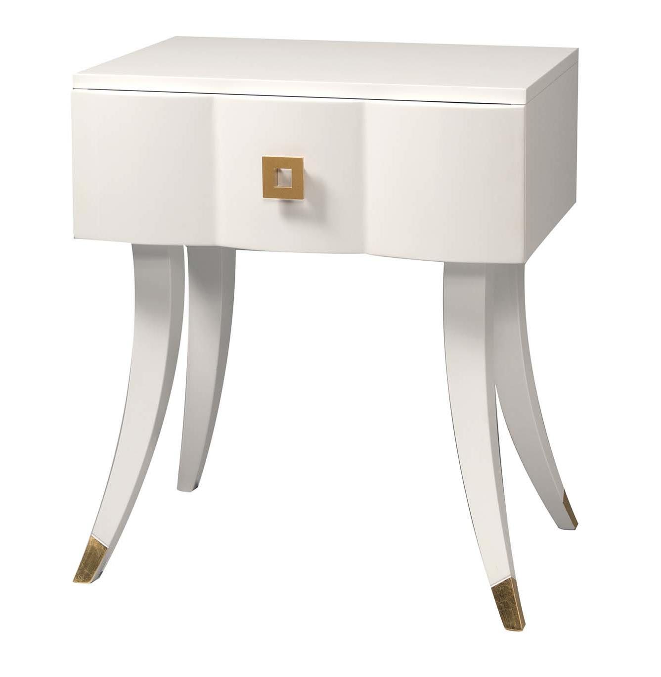 Oscar White Nightstand