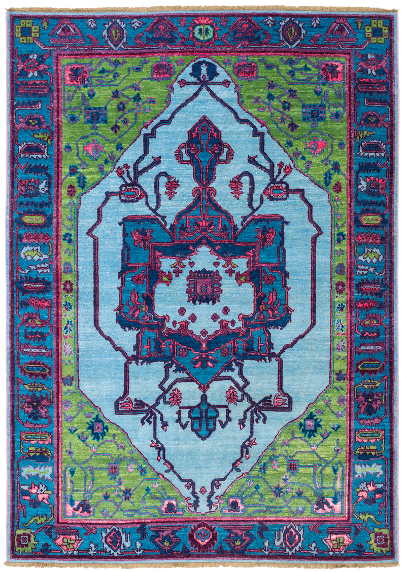 Azer Pulse Sky Designer Rug