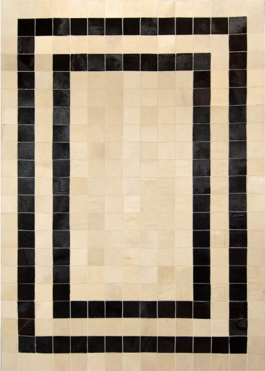 سجادة «نافبليون» من جلد البقر | المقاس: 120 × 180 cm
