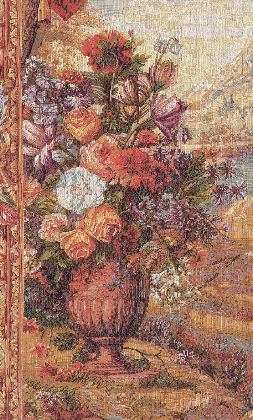 Bouquet with Drape Tapestry