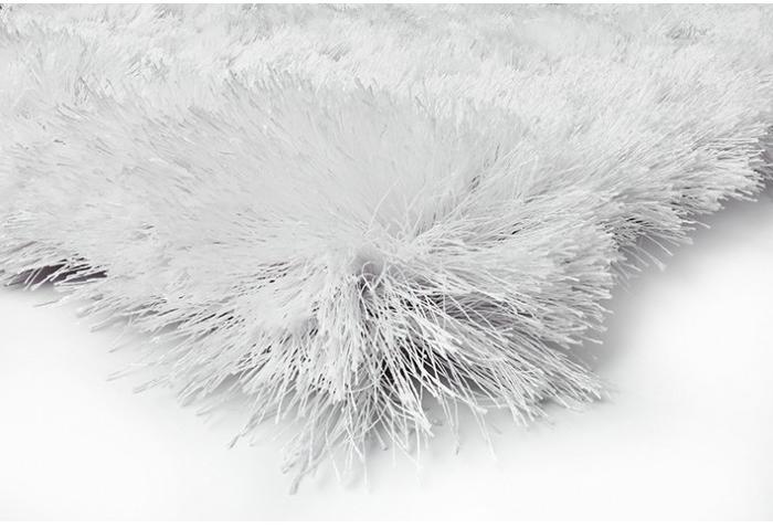 Aster Shaggy White Rug | Size: 80 × 140 cm