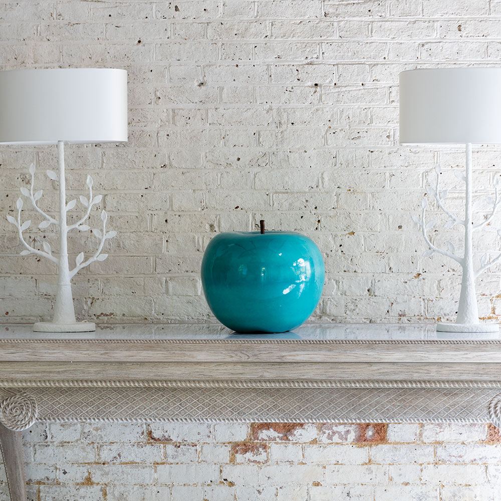 Millana Chalk Finish Table Lamp