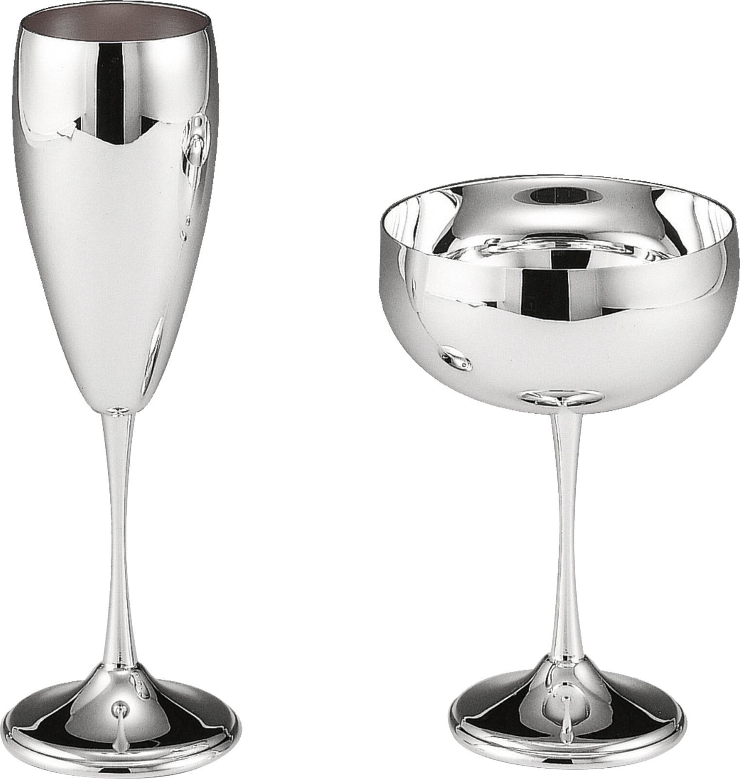 Silver-Plated Champagne/Ice Cream Cup