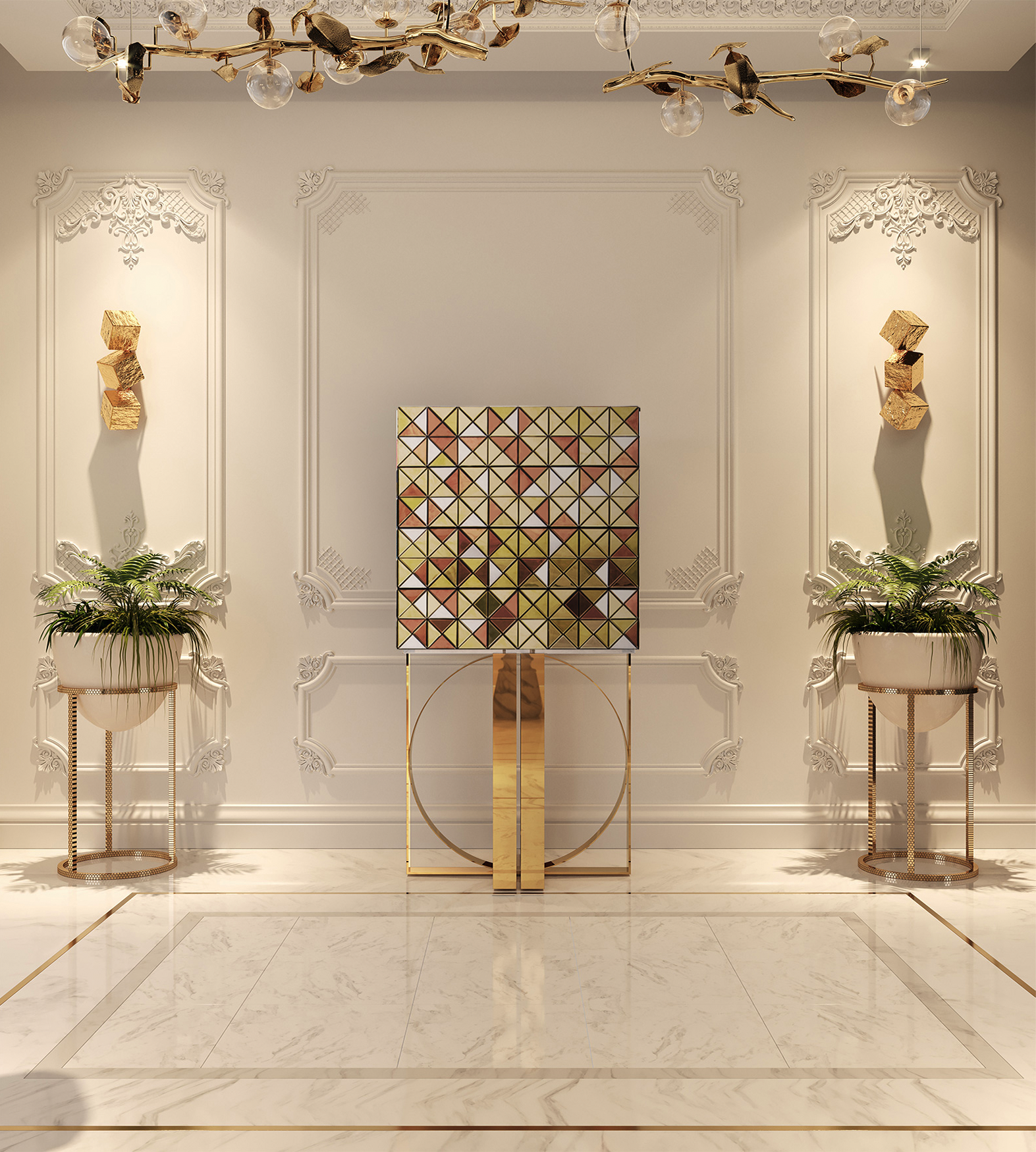 Mosaic Cabinet