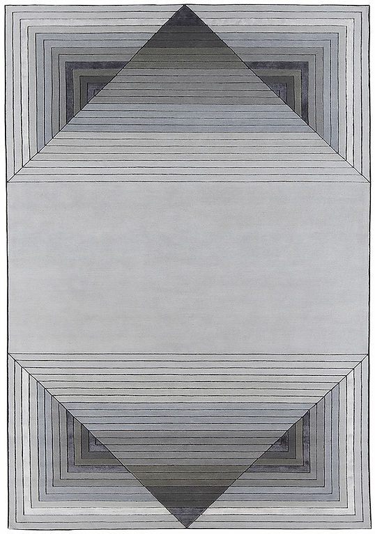 Grey Geometric Rug