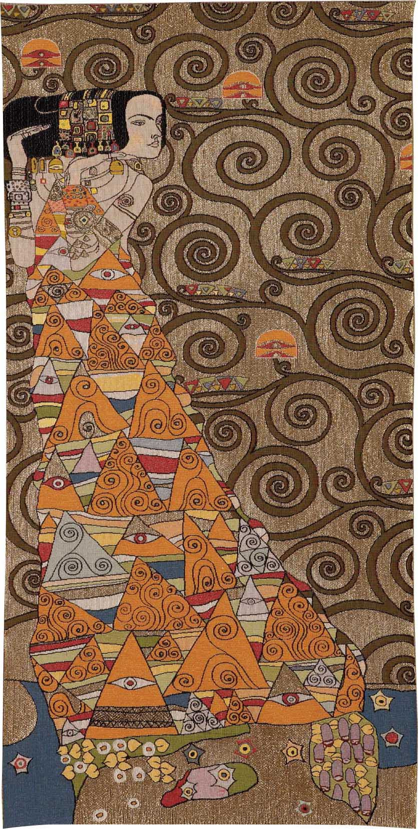 سجادة جدارية «السيدة من كليمت» | المقاس: 50 × 100 cm