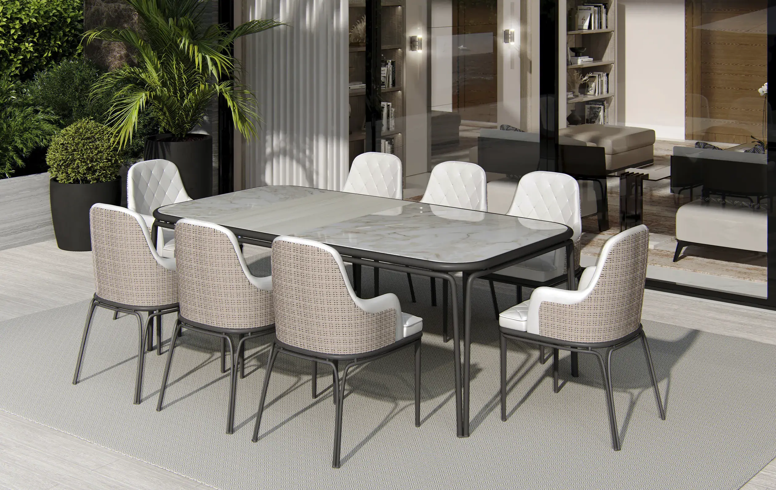 Regal Wood Dining Chair - 4
