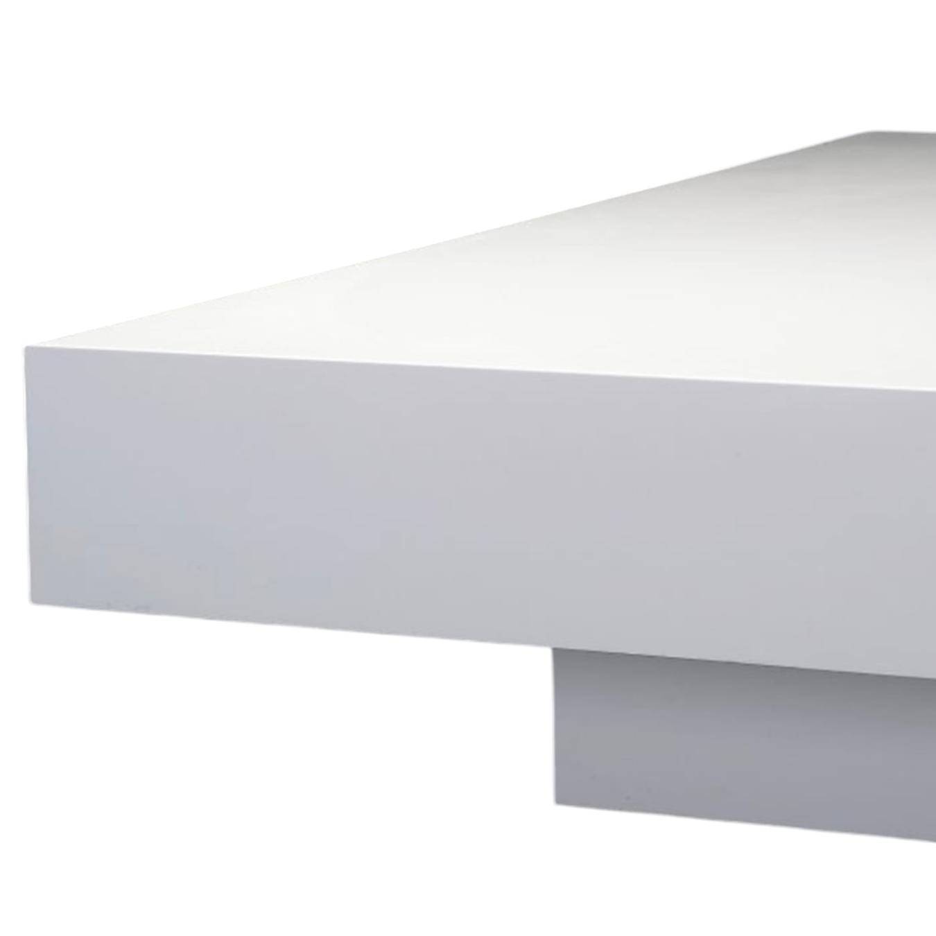 Loft White Italian Coffee Table