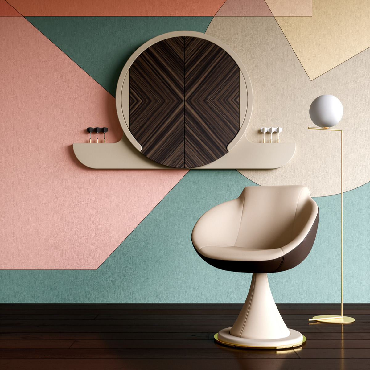 Elegant Swivel Chair - 6