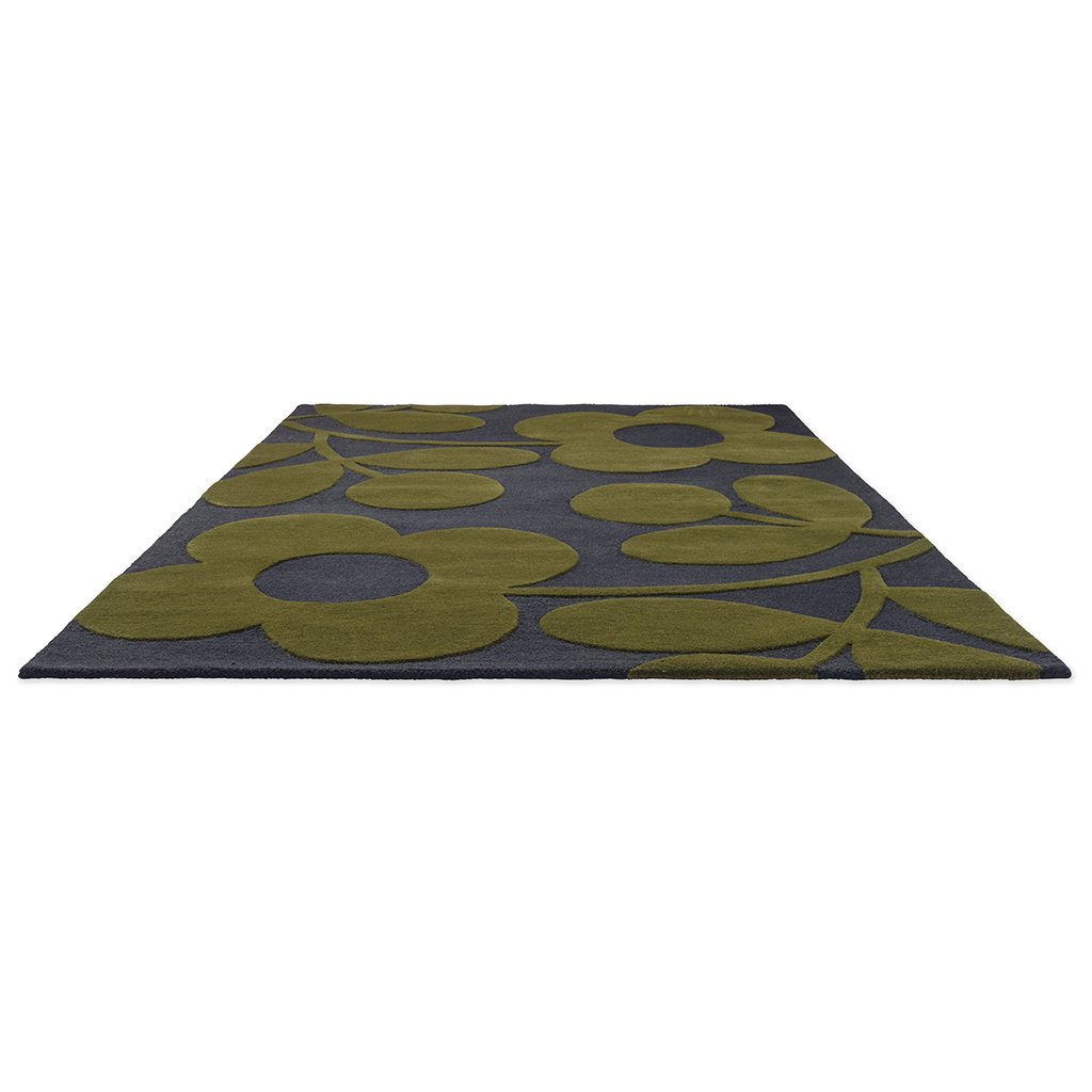 Sprig Stem Marine Rug