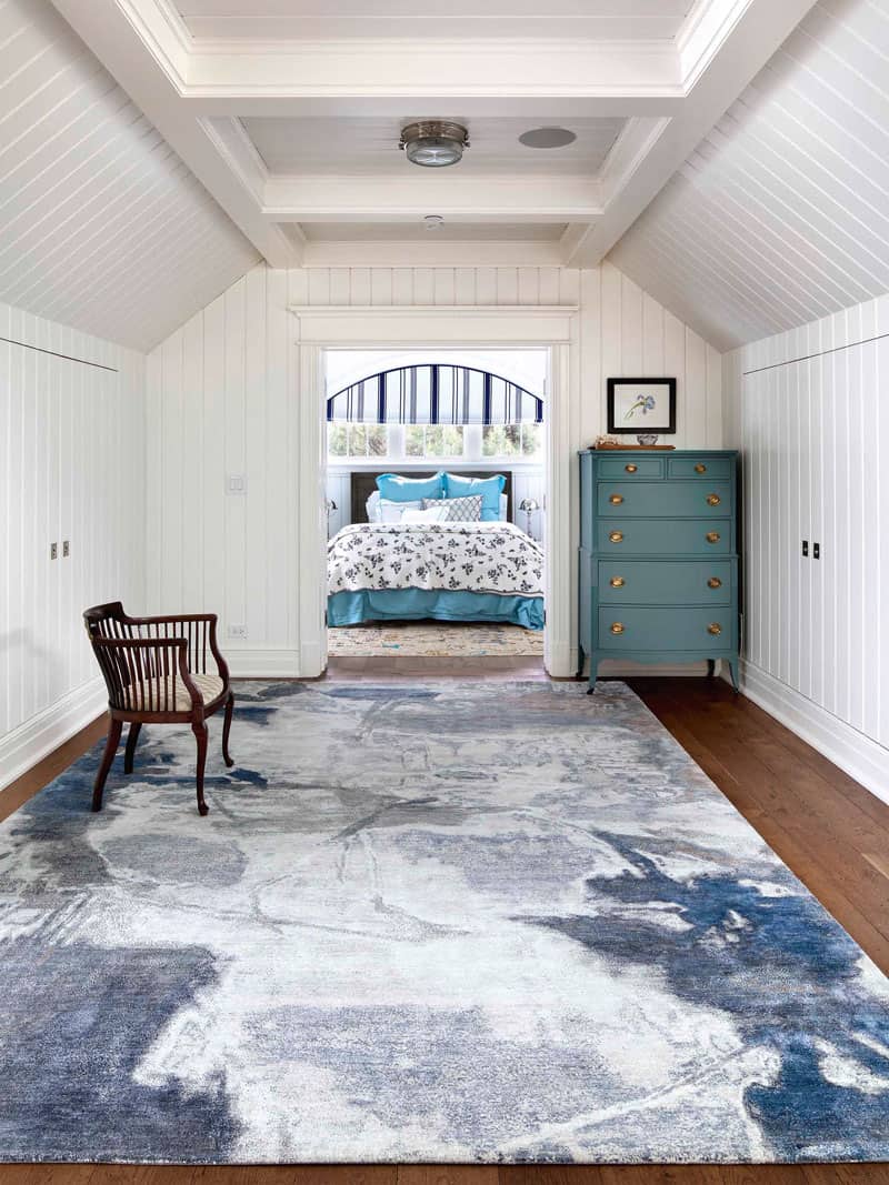 Blue / Sand Rug