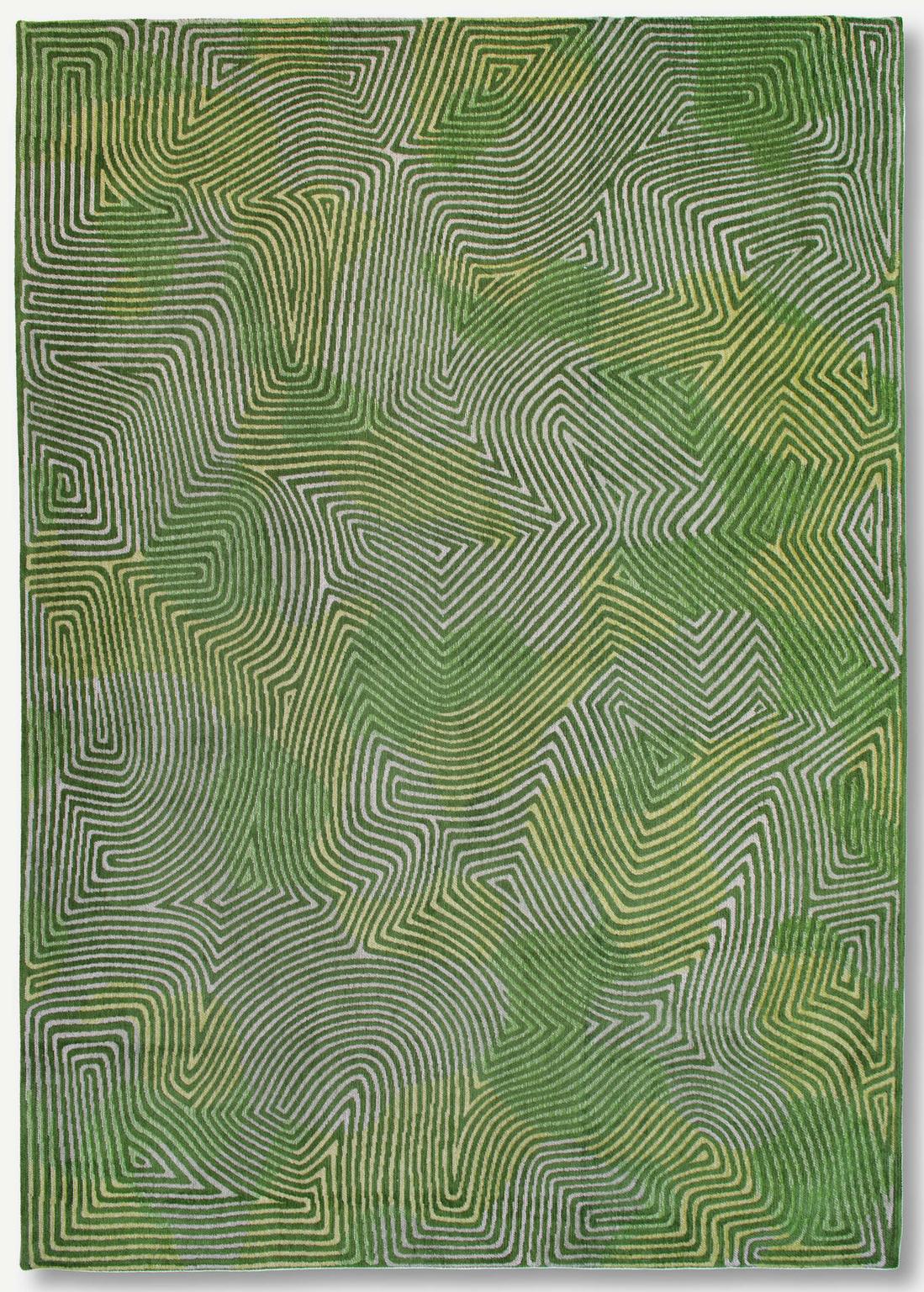 Coral Tropical Green Rug | Size: 280 × 390 cm