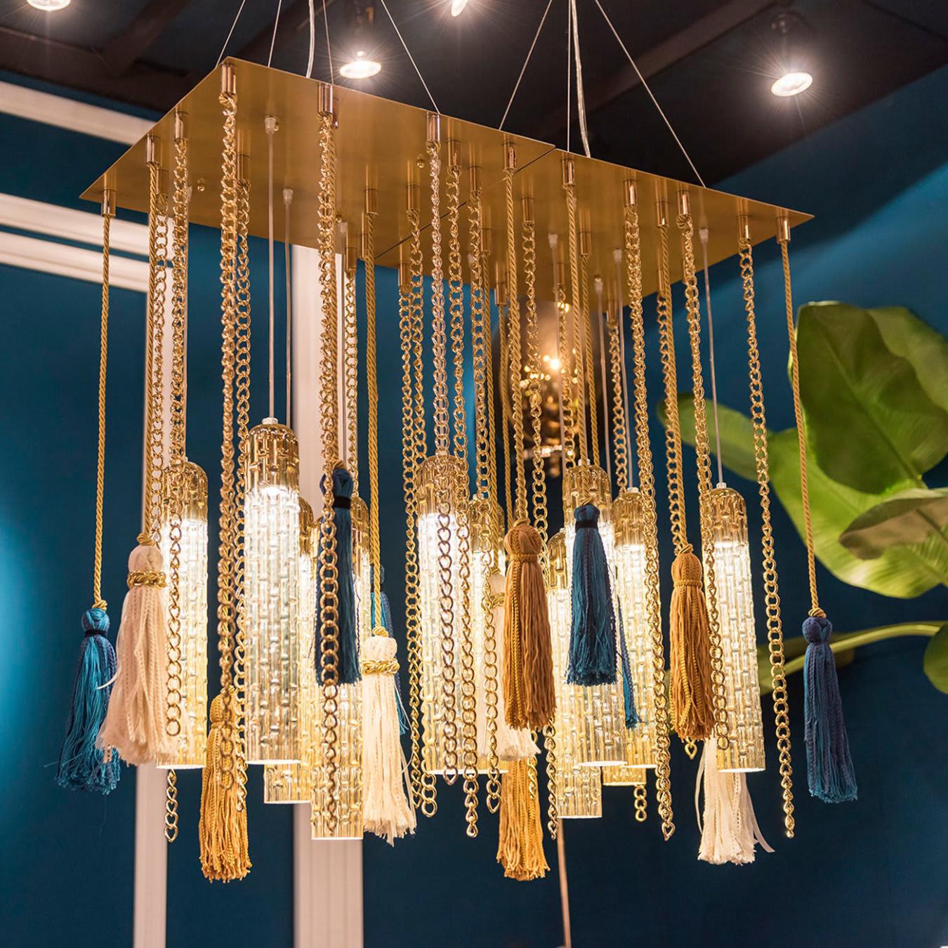 Murano Glass Italian Chandelier