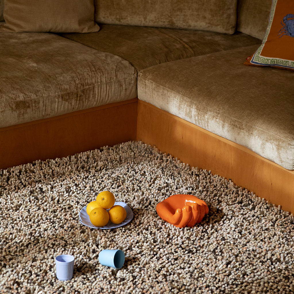 Shaggy Felt Rug | Size: 200 × 300 cm