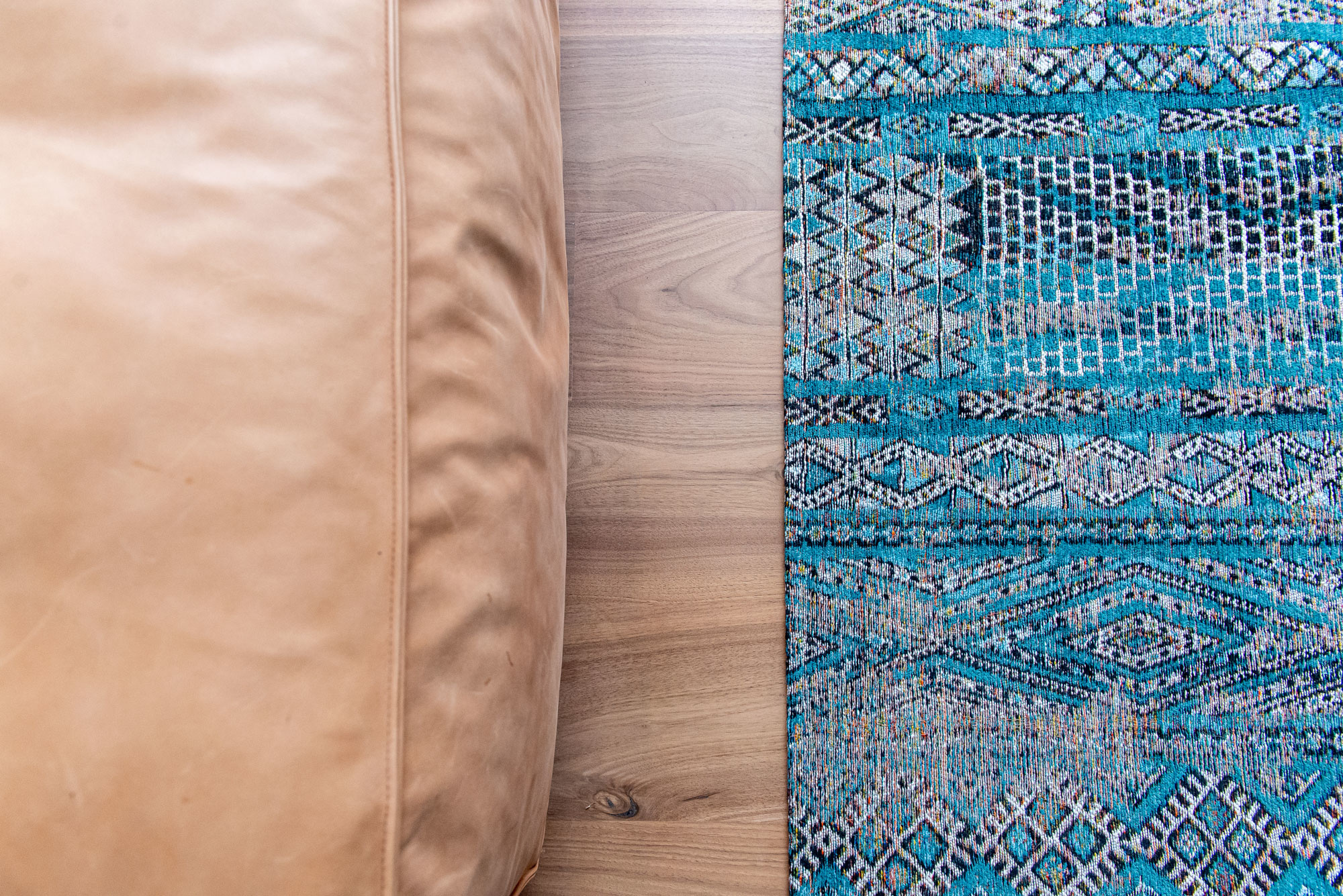 سجادة «زيموري» زرقاء | المقاس: 140 × 200 cm