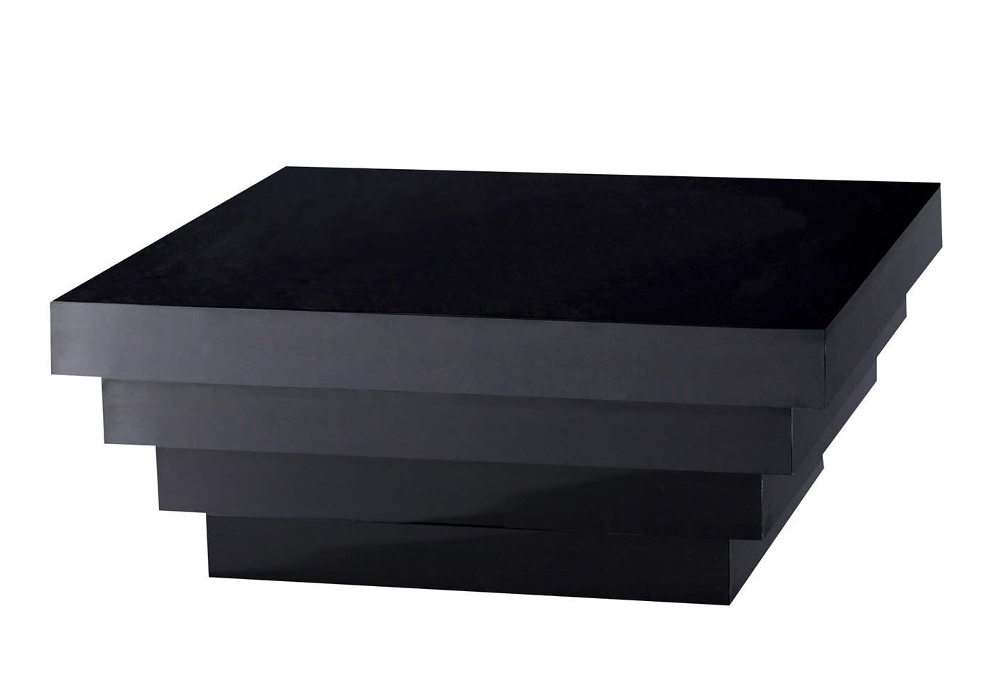 Silhouette Black Handcrafted Coffee Table