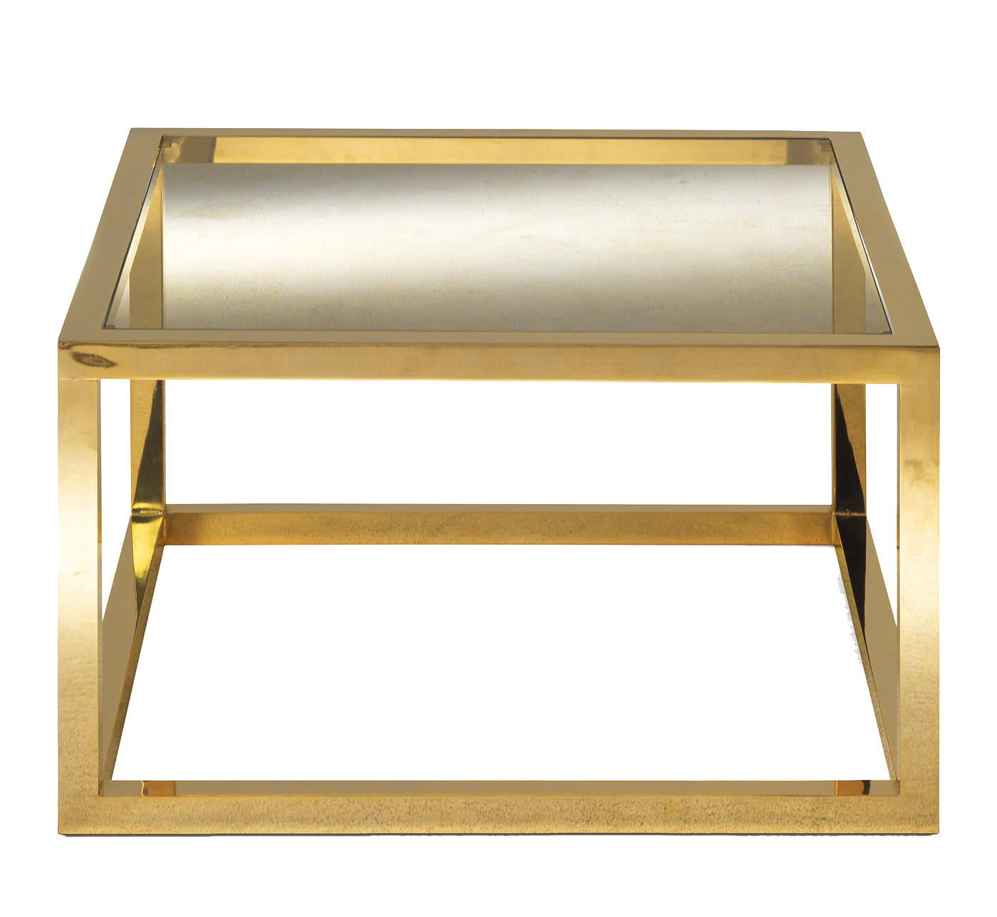 Coffee Table in Brass