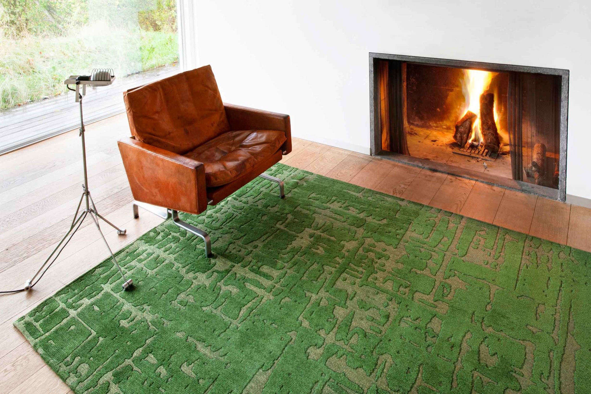 Baobab Perrier's Green Rug | Size: 80 × 150 cm