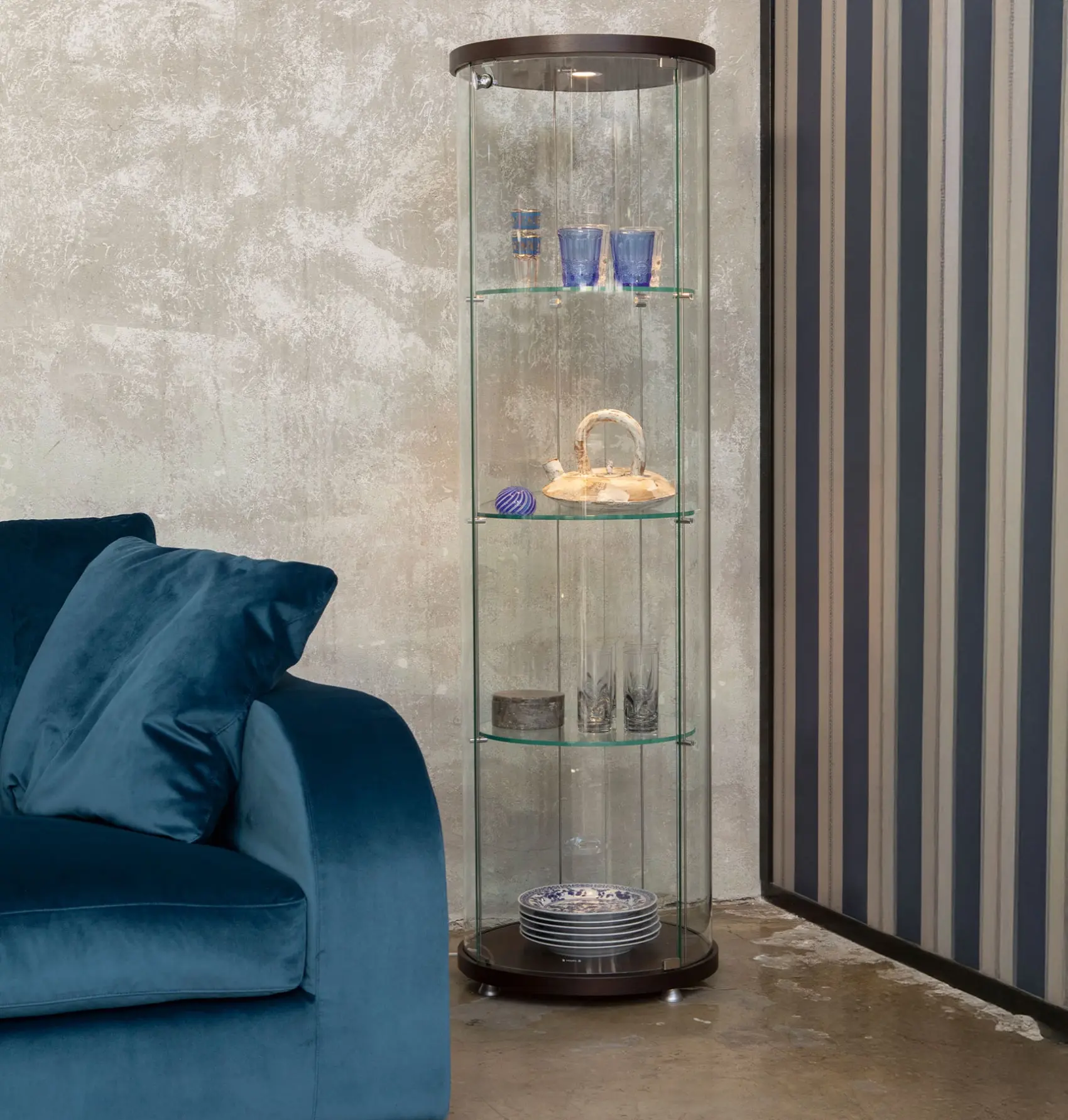 Ego Round Display Cabinet