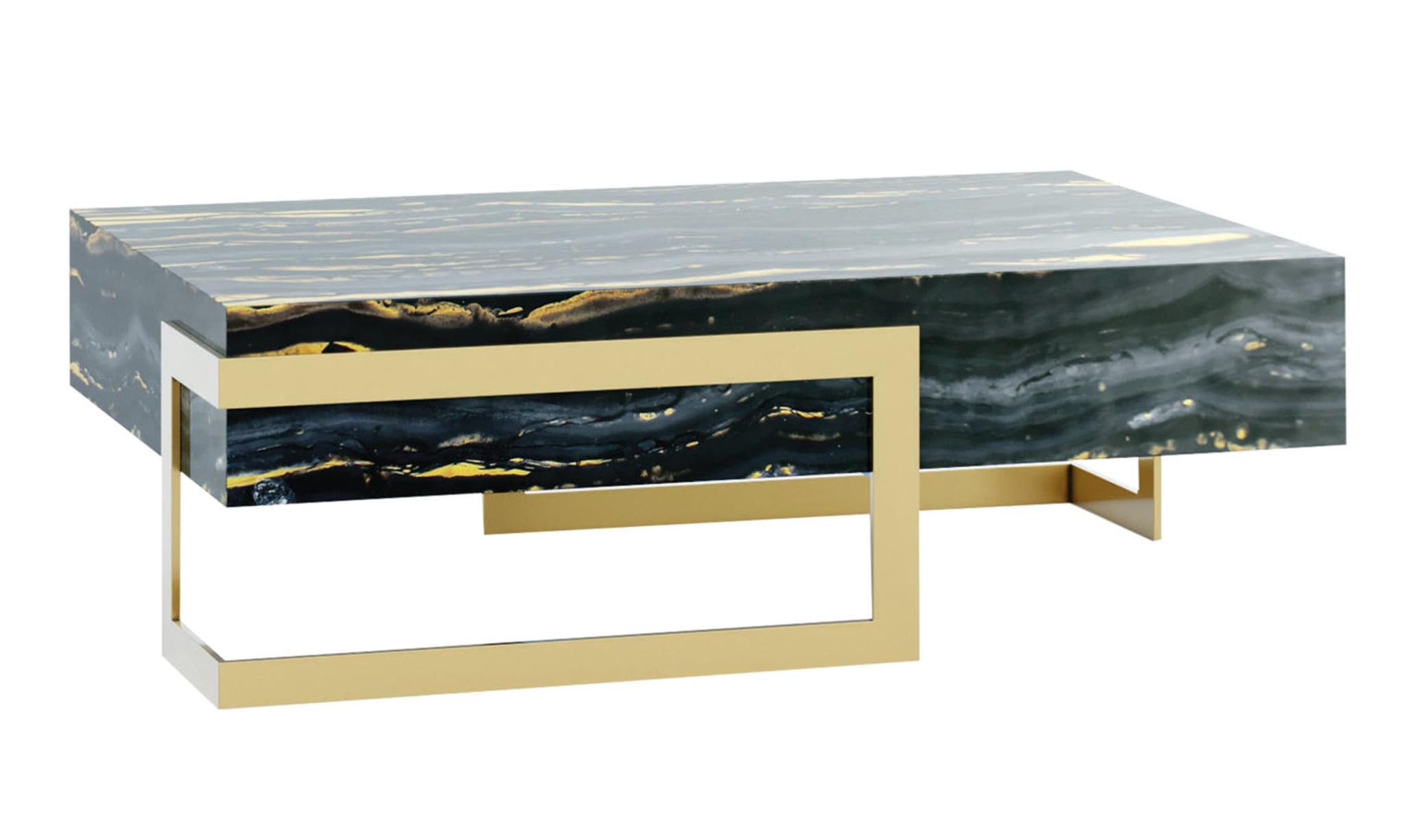 طاولة قهوة «هولبروك» | التكوين: Coffee Table 1