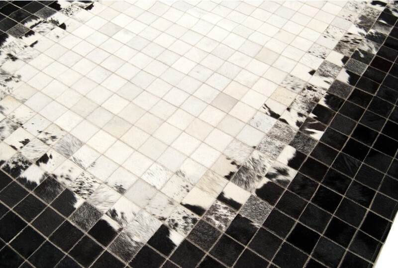 Mosaic Cowhide Rug | Size: 140 × 200 cm