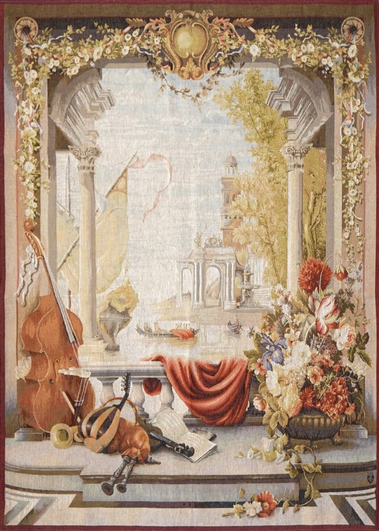 سجادة جدارية «ميناء توسكانا» | المقاس: 110 × 150 cm
