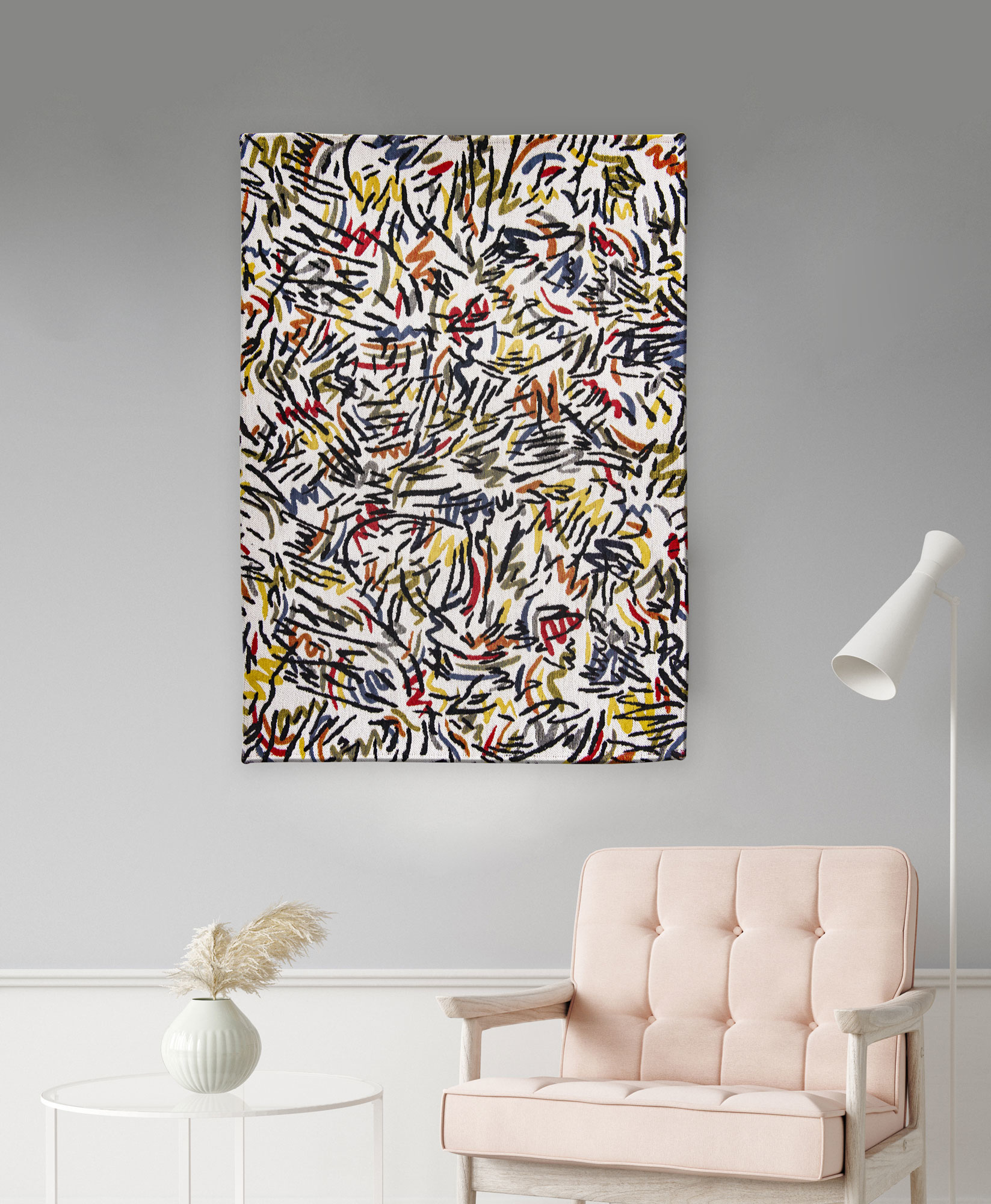 Street Graph Rug | Size: 280 × 390 cm