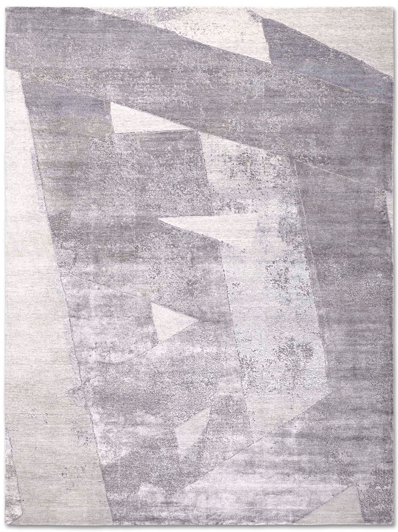 Snow Silver Rug