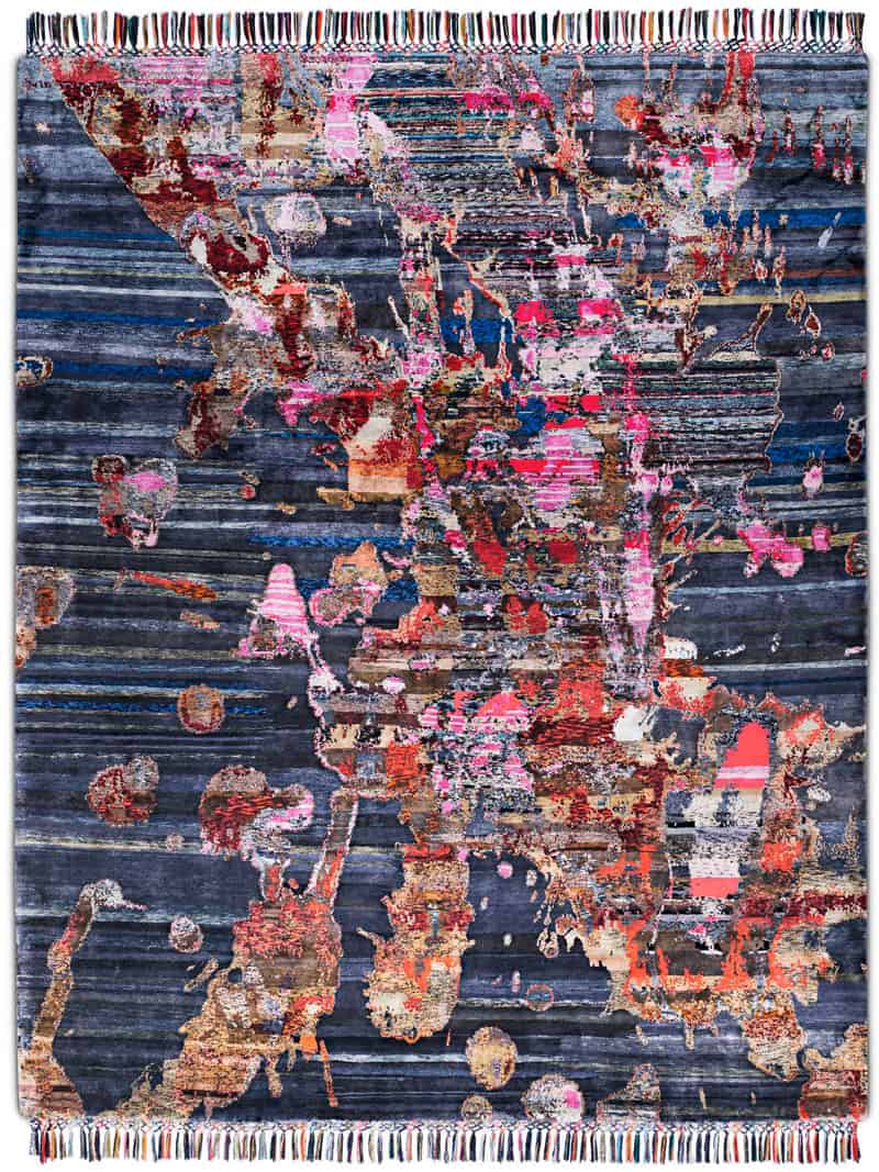 سجادة «إيكو» يدوية الصنع | المقاس: 140 × 210 cm