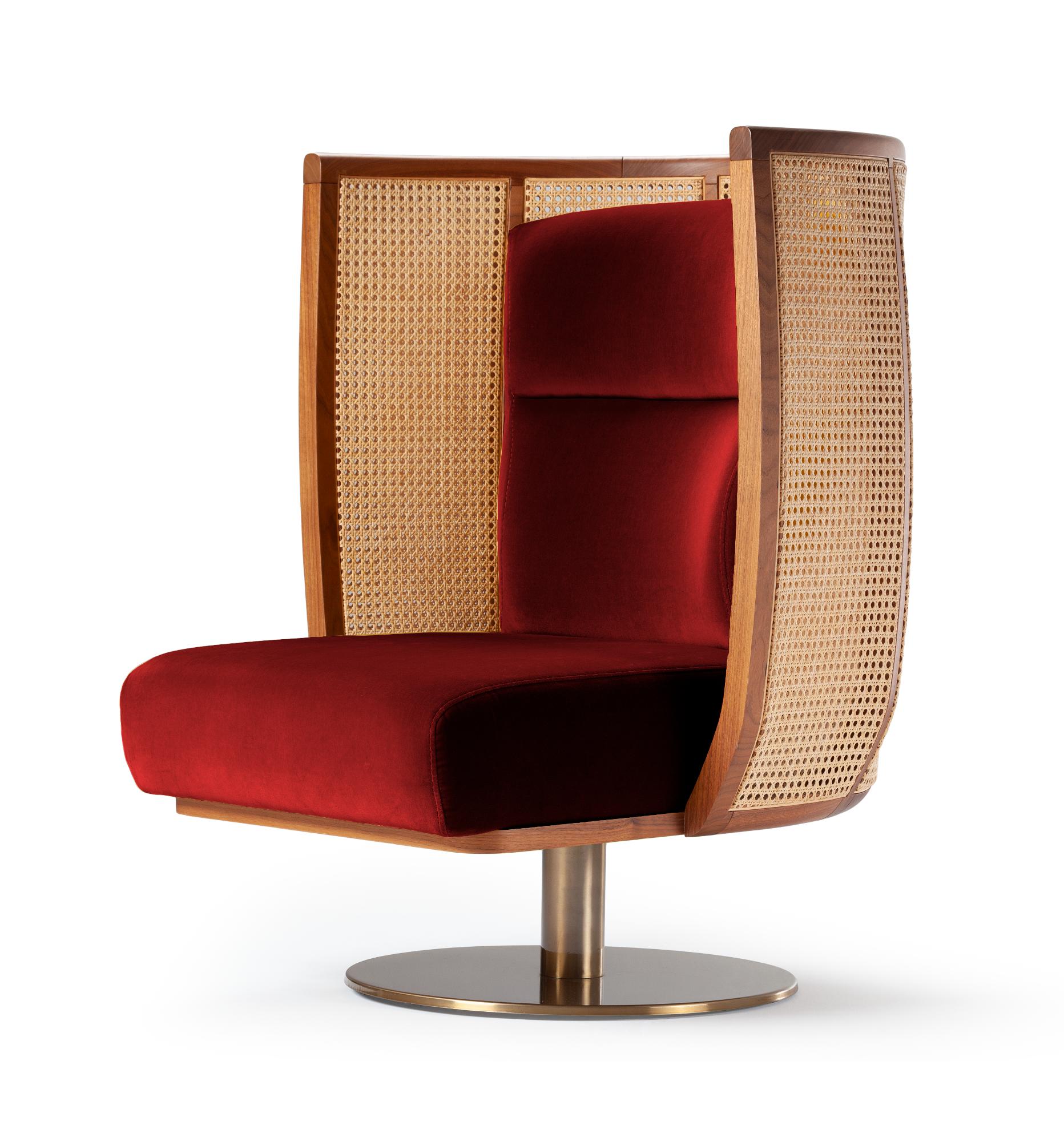 Egoísta Modern Red Armchair