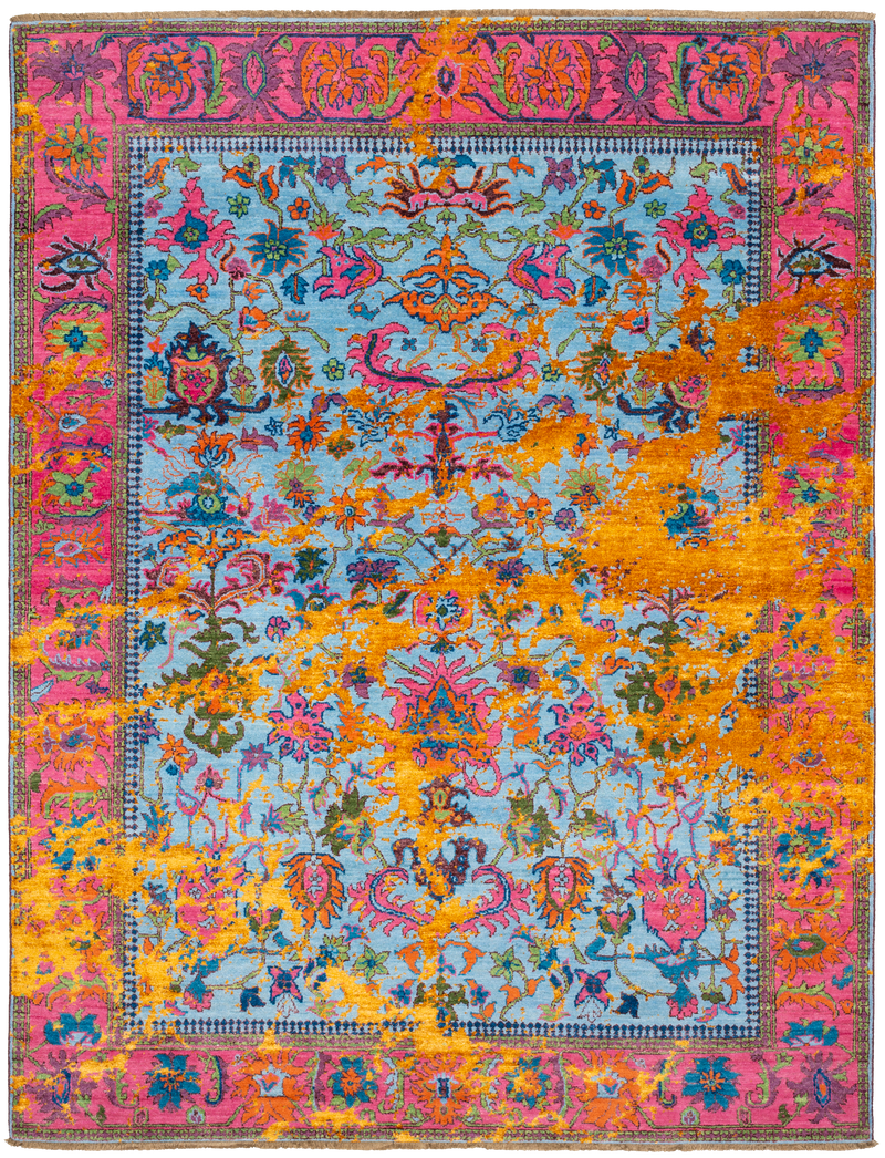 Azer Pulse Sky Designer Rug
