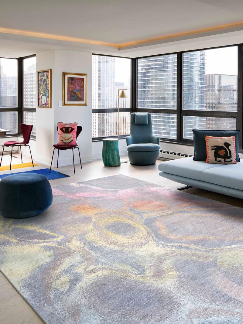 Pastel Sun Rug