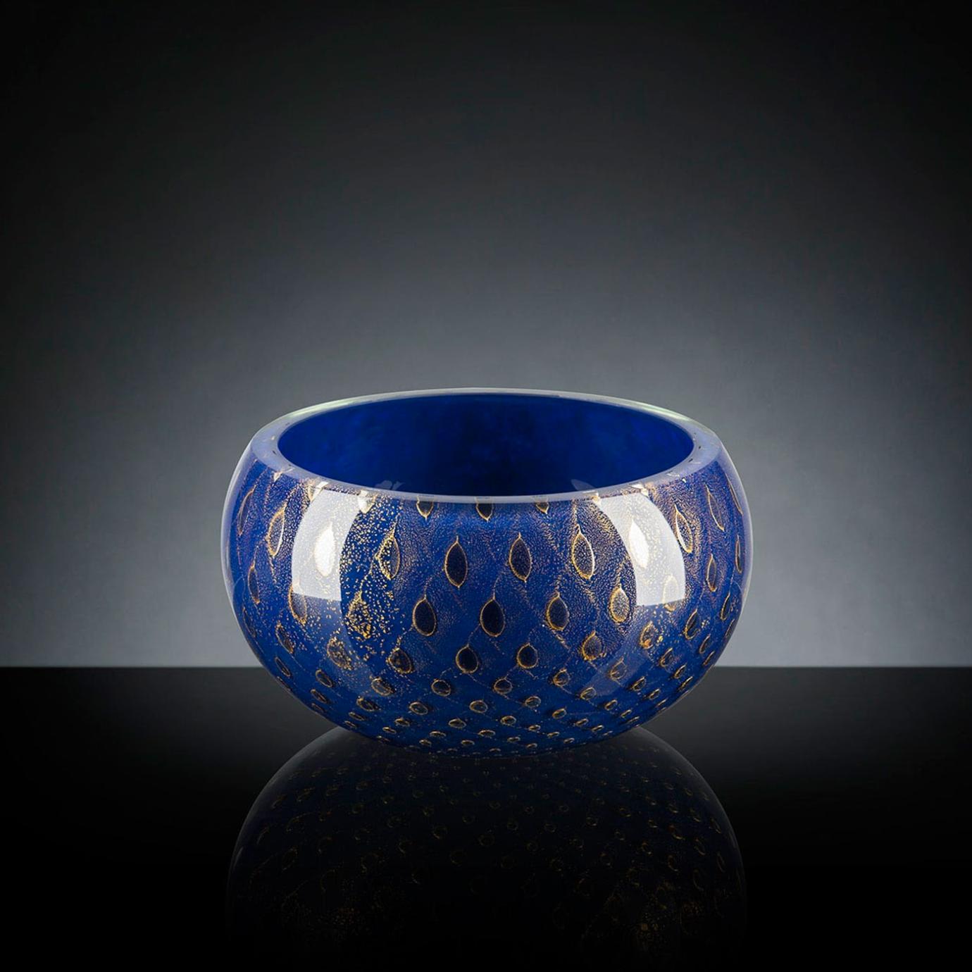 Mocenigo Blue Gold Artisan Bowl