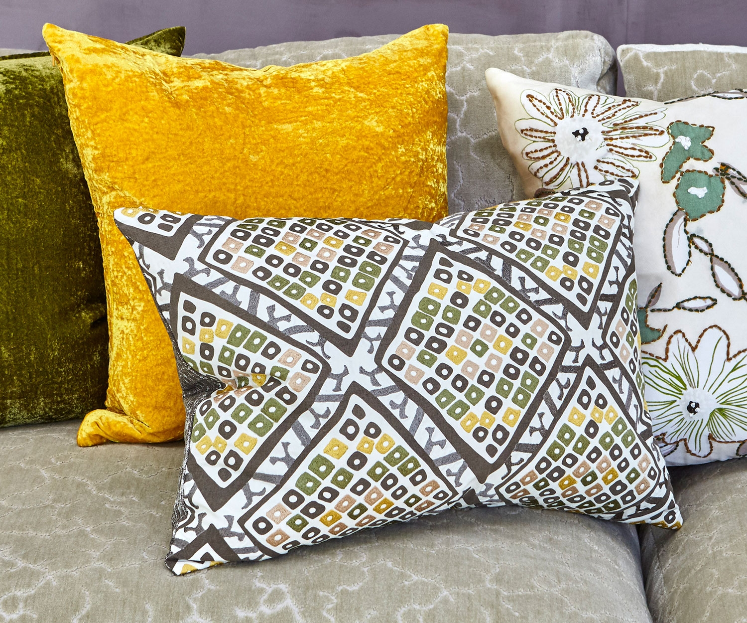Paddy - Mustard Cushion