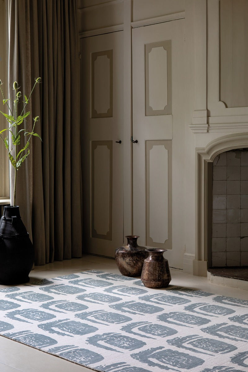 Woodblock Rug