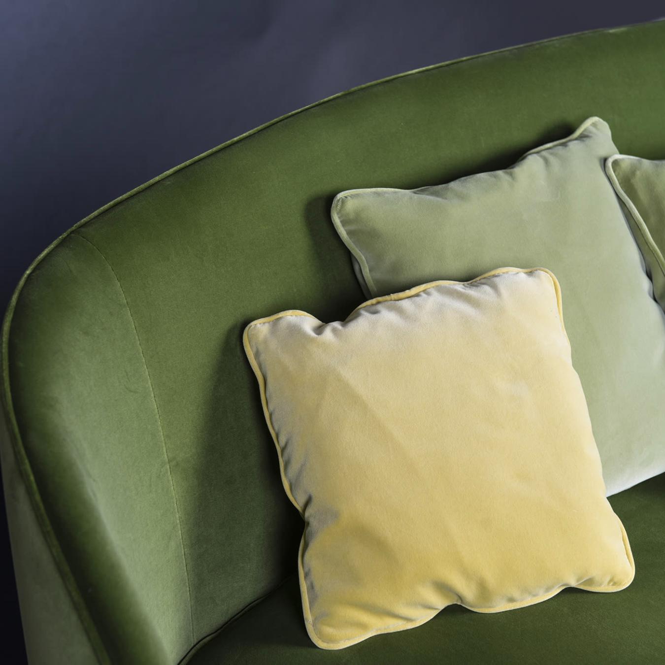 Vivien Olive Green Italian Sofa