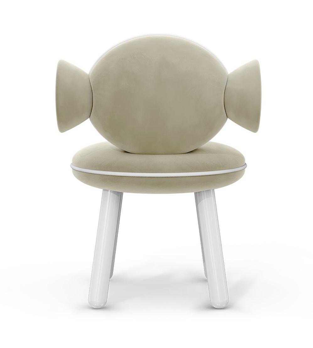 Lollipop Puff Chair (Cream)