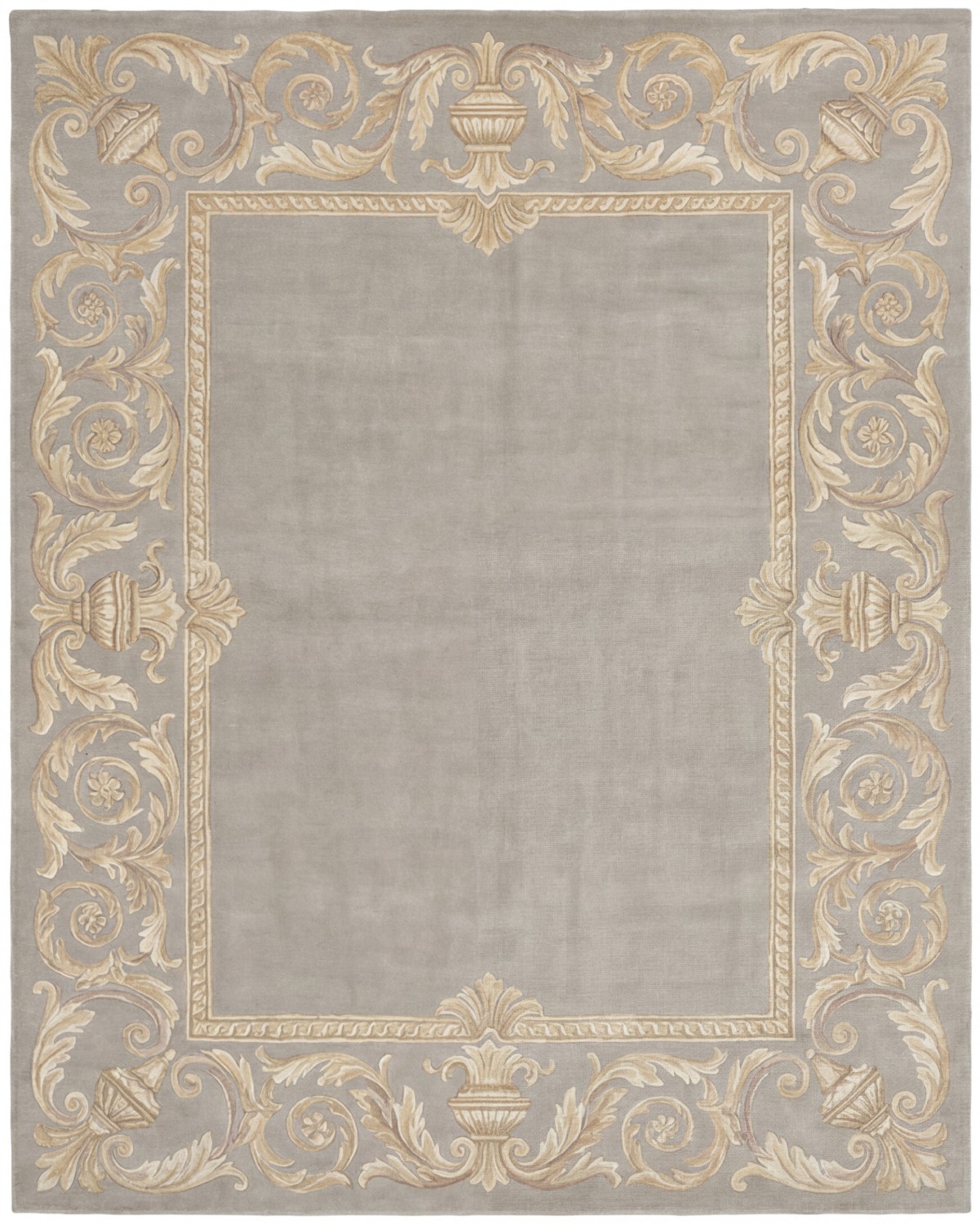Classic Border Luxury Designer Rug