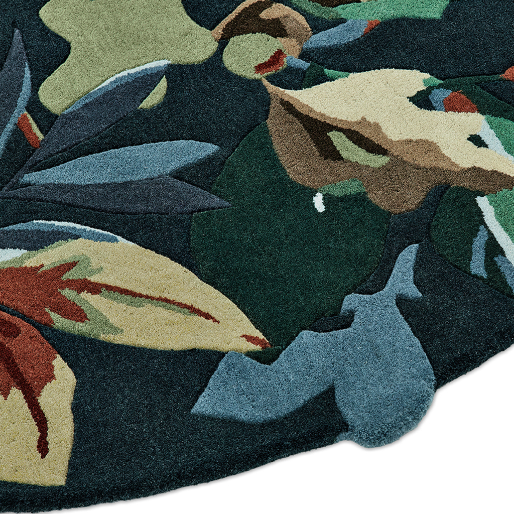 Robin's Wood Forest Rug | Size: Ø 150 cm