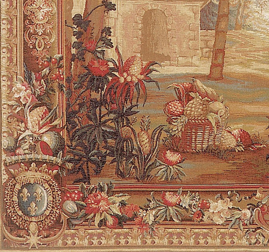 The Pineapple Harvest Exotic Landscape Tapestry