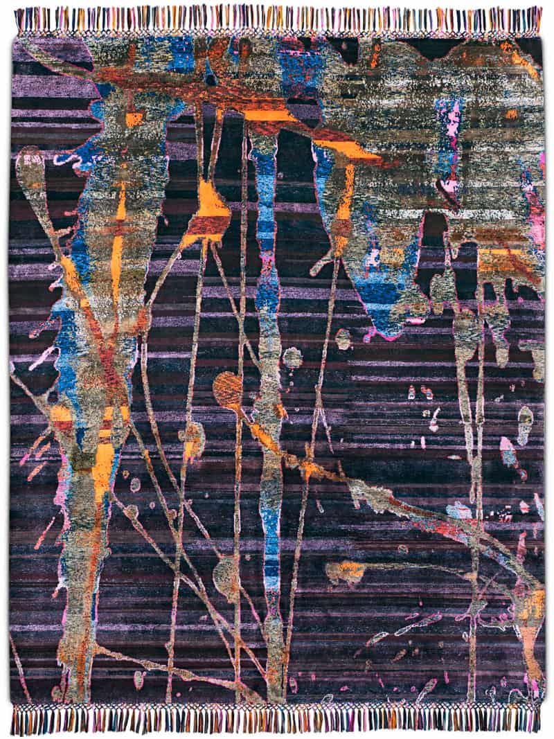 سجادة «إيكو» يدوية الصنع | المقاس: 122 × 183 cm