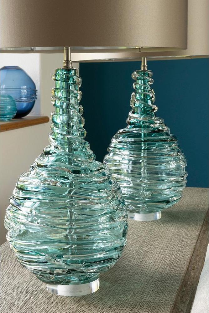 Matilda Turquoise Table Lamp
