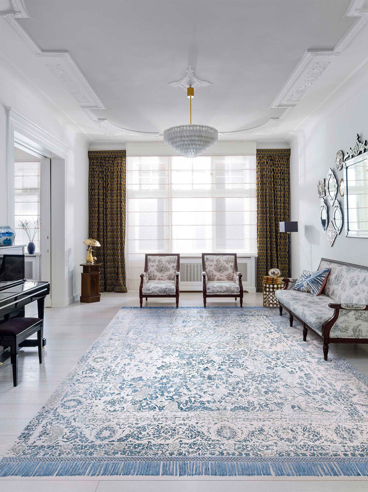 Light Blue Rug