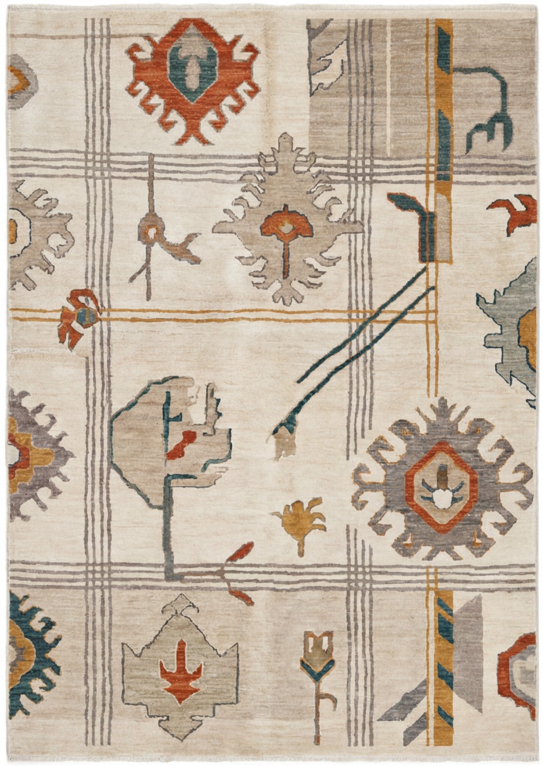 Nomad Script Handcrafted Rug