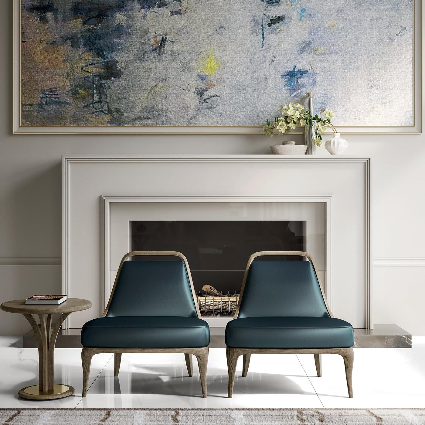 Velvet Armchair