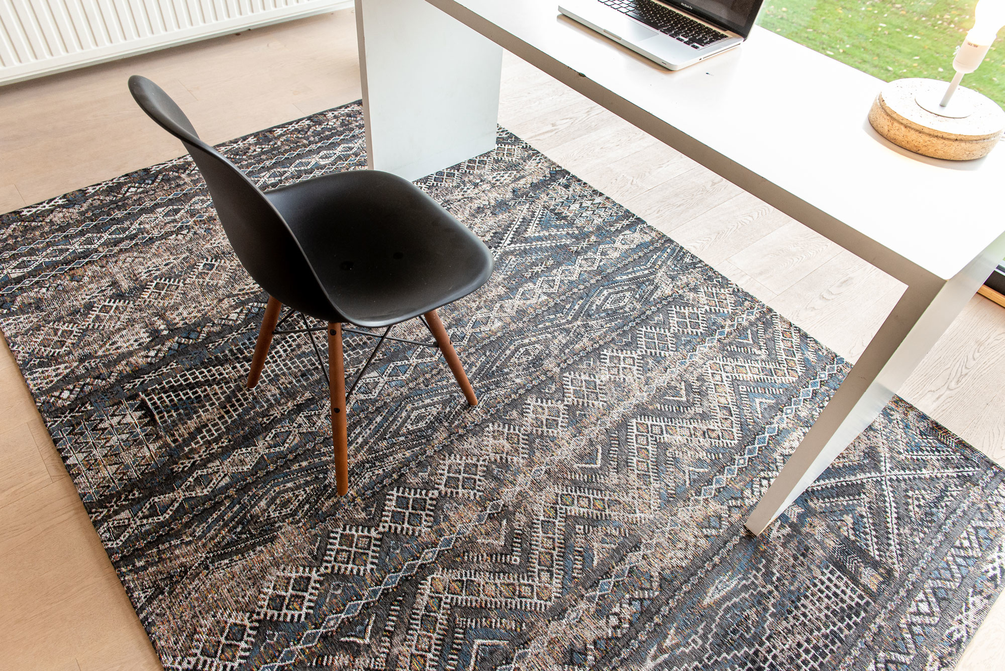 Black Rabat Rug | Size: 280 × 390 cm
