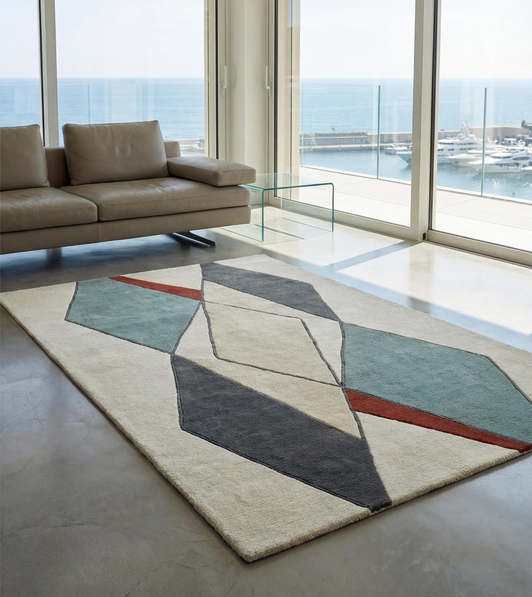 Diamond Passage Artisan Handwoven Rug | Size: 170 × 240 cm