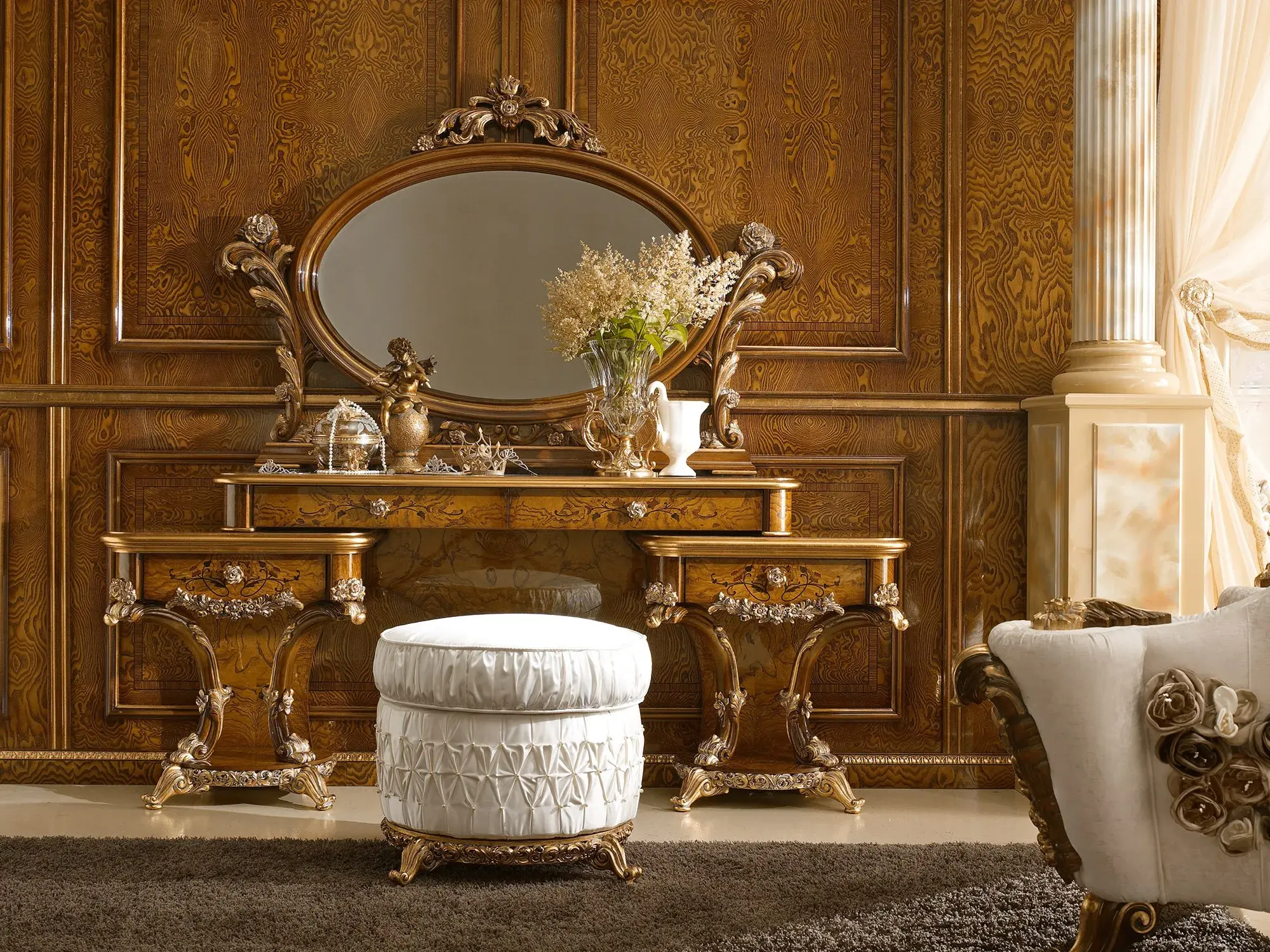Dolcevita Vanity Table | Configuration: Without Mirror