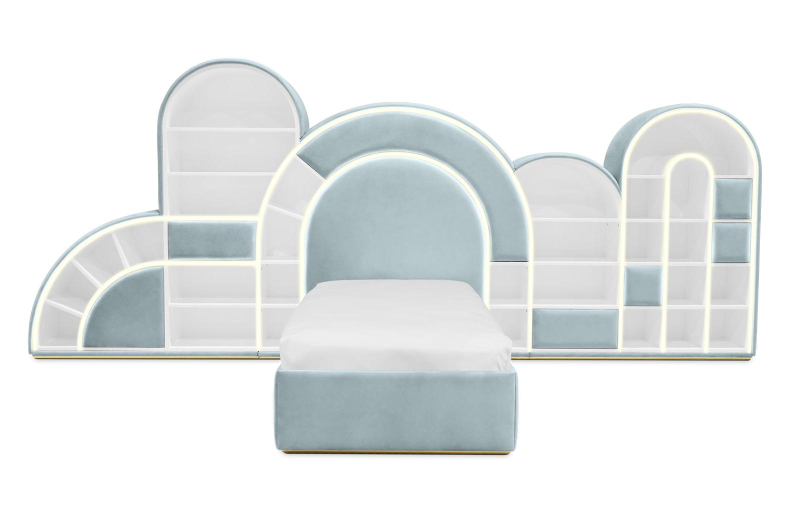 Bubblegum Marshmallow Bed (Blue)