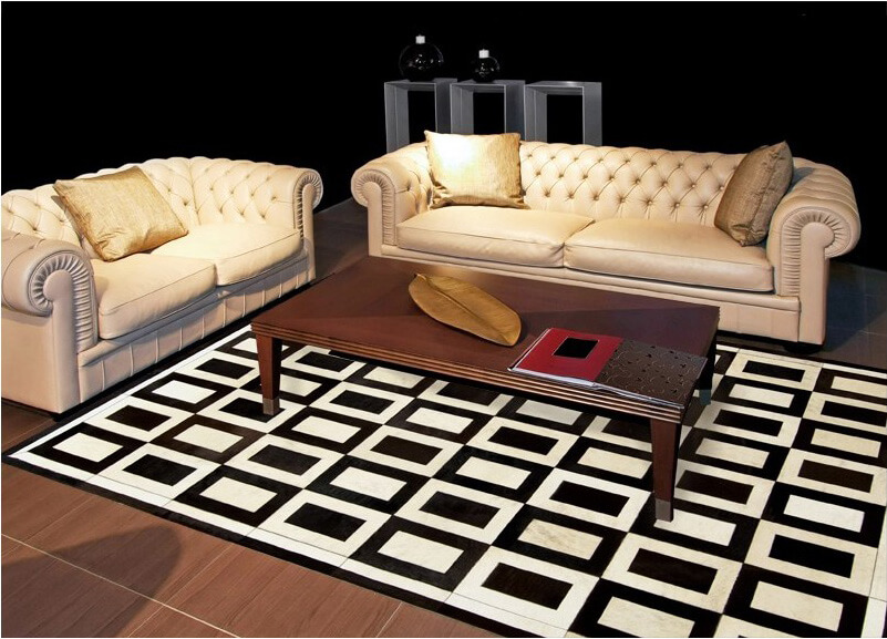 Livadia Cowhide Rug | Size: 200 × 290 cm